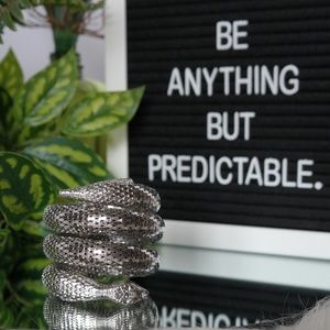 !!!ESTATE SALE!!!+Whiting & Davis Snake Bracelet.